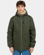 Hombre con parka resistente al agua Element Alder Jacket Verde