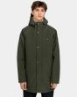 Hombre con Parka resistente al agua con forro acolchado sherpa Element Field 2.0 Verde