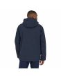 Hombre con Parka Patagonia Isthmus Azul Marino posterior