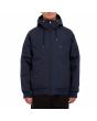 Hombre con chaqueta impermeable con capucha Volcom Hernan 10K Jacket Azul Marino