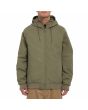Hombre con parka con capucha Volcom Hernan 5K Jacket Wintermoss Verde