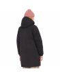 Mujer con Parka gruesa y acolchada con capucha Volcom Sleepi Puff Up Negra posterior