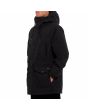Hombre con Parka Volcom Starget 5K Negra bolsillo