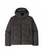Chaqueta acolchada con capucha Patagonia Mens Jackson Glacier Jacket Negra para hombre