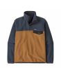 Forro polar Patagonia Lightweight Synchilla Snap-T Deer Brown para hombre