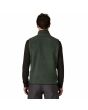 Hombre con chaleco de forro polar Patagonia Retro Pile Fleece Vest Verde posterior