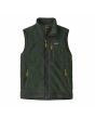 Chaleco de forro polar Patagonia Men's Retro Pile Fleece Vest Old Growth Green para hombre