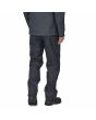 Hombre con Pantalones de lluvia Patagonia M's Torrentshell 3L Rain Pants Regular Negros posterior
