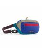 Riñonera Patagonia Ultralight Black Hole Mini Hip Pack 1L Patchwork Belay Blue Unisex lateral