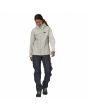 Mujer con Pantalones impermeables Patagonia Women's Torrentshell 3L Rain Pants Regular Negros frontal