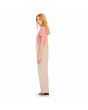 Mujer con peto de pana Volcom Stone Street Light Khaki lateral