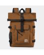 Mochila impermeable expandible Carhartt WIP Philis Backpack 21,5 Litros Marrón Unisex
