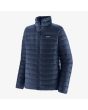 Chaqueta impermeable acolchada plegable Patagonia M's Down Sweater azul marino para hombre