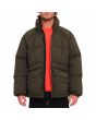 Hombre con Plumífero Volcom Maxtone 5K Wren abierta