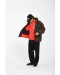 Hombre con cazadora acolchada Volcom Maxstone 5K Jacket Wren corte amplio
