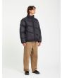 Hombre con Cazadora acolchada Volcom Wallstone Negra orte amplio