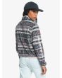 Mujer con Chaqueta Polar Quiksilver Uni Grape Shape Heritage Stripe posterior