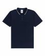 Polo de manga corta Element Myloh Azul Marino para hombre