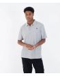 Hombre con polo de manga corta Hurley Icon Gris Jaspeado