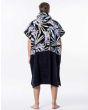 Poncho Rip Curl Hopper negro posterior