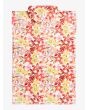 Toalla cambiadora con capucha Roxy Stay Magical Printed Girl blanco Floral para niñas de 8-16 años posterior