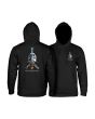 Powell Peralta sudadera de capucha Skull & Sword negra skate streetwear