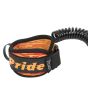 Invento de Biceps para bodyboard Pride Pierre Louis Costes Flaming negro con estampado a llamas etiqueta