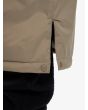 Niño con chaqueta tipo poncho cambiador Quiksilver Youth Full Rig Poncho Negro y Beige ajuste