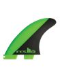 Quillas para tabla de surf FCS II Mick Fanning PC Tri Fins Talla L