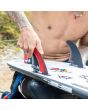 Gabriel Medina con Quillas para tabla de Surf FCS II GM  Performance Core Aircore Tri-Fins Fireball Medium montaje