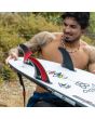 Gabriel Medina con Quillas para tabla de Surf FCS II GM Performance Core + Aircore Tri-Fins Fireball Large Thruster Set Up