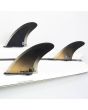 Quillas para tabla de surf FCS II Rob Machado PC Twin+1 Talla XL puestas