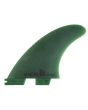 Quillas para tabla de surf FCS II Carver Neo Glass Eco Tri Fins Verdes Medium