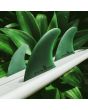 Quillas para tabla de surf FCS II Carver Neo Glass Eco Tri-Fins Sage Large Thruster
