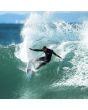 Surfeando con Quillas Thruster FCS II Mick Fanning Performance Core Tri-Fins Negro-Mango Medium