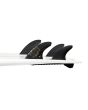 Tabla con configuración Quad de Quillas Futures Vector 3/2 Alpha 5-Fins Set Talla M Carbon Gold