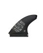 Quillas para tabla de Surf Futures Vector 3/2 Alpha Series Carbon-Silver Thruster Large