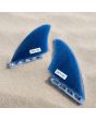 Quillas de Surf Deflow Mid Futures Azules Twin Fin Playa