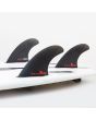 Quillas para tabla de surf FCS II Firewire Performance Core Tri Fins negras talla L set