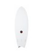 Tabla de Surf Softboard JS Industries Red Baron 5'8" 36,4 Litros Blanca Twin Fin bottom
