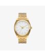 Reloj analógico sumergible Nixon Time Teller Dorado-Blanco Unisex
