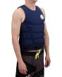 Hombre con Chaleco de protección contra impactos Rip Curl E-Bomb Pro Impact Vest Azul Marino