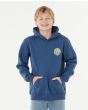Niño con Sudadera de capucha Rip Curl Wetsuit Icon azul marino claro 8-16 años