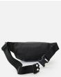 Riñonera pequeña Rip Curl Midnight Negra para hombre posterior