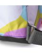 Mochila pequeña impermeable Roka Bantry B Sustainable Lava Multicolor costuras
