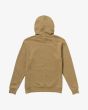 Sudadera con capucha para hombre RVCA Americana Marrón Coyote posterior