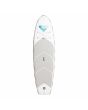 Tabla de Paddle hinchable Roxy ISUP Molokai Yoga 10'6" gris frontal
