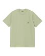 Camiseta de manga corta con bolsillo Carhartt WIP Pocket Verde Oliva Claro para hombre