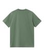 Camiseta de manga corta con bolsillo Carhartt WIP Pocket Park Verde para hombre posterior