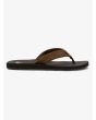 Sandalias Quiksilver Carver Suede Core marrones para hombre derecha